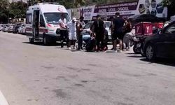 Hatay’da motosikletli kurye kaza yaptı: 1 yaralı