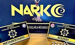 Isparta girişinde narkotik operasyonu: Ecstasy ve metamfetamin ele geçirildi
