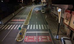 Kahramanmaraş Büyükşehir Belediyesi Andırın’ın prestij caddesini yeniledi