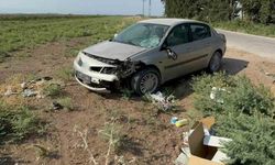 Otomobille çarpışan motosiklet sürücüsü öldü