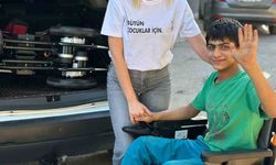 Tekerlekli sandalyesi çalınan Enes’e destek