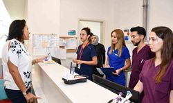 Yeni atanan başhekim ilk saha çalışmasını gerçekleştirdi