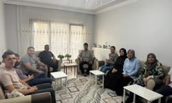 AK Parti Afşin Teşkilatından Burhan Özalan’a Geçmiş Olsun Ziyareti