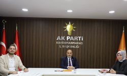AK Parti Kahramanmaraş Haftalık Olağan İl Yürütme Kurulu Toplantısını Gerçekleştirdi