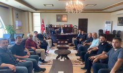 AK Parti ve MHP’den Kaymakam Sarıdoğan'a Ziyaret