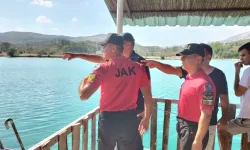 Antalya'da gölde kaybolan genci arama çalışması başlatıldı