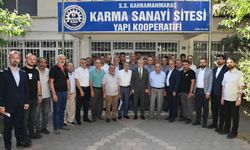 Başkan Görgel, Sanayi Sitesi Esnafıyla Bir Araya Geldi