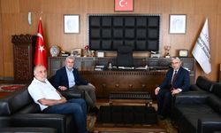 Elbistan Belediye Başkanı Gürbüz, Başkan Görgel’i Ziyaret Etti