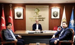 İl Kültür ve Turizm Müdürü Yıldız, AK Parti İl Başkanlığını Ziyaret Etti