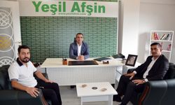 Afşin İcra Müdürü Karataş’tan Veda Ziyareti