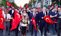 Kahramanmaraş’ta Millî Birlik Günü Kortej Yürüyüşü Büyük Coşkuyla Gerçekleşti