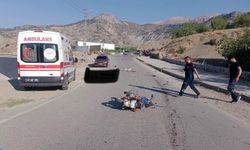 Kamyonet İle Çarpışan Motosiklet Sürücüsü Öldü