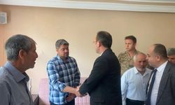 Kaymakam Sarıdoğan'dan Polis Memuru Ahmet Burun'un Ailesine Taziye Ziyareti
