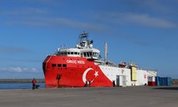 Oruç Reis Sismik Araştırma Gemisi, Filyos Limanı'na demirledi