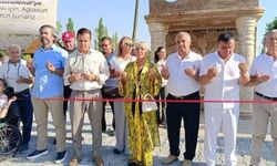 Sanatçı Safiye Soyman, vefat eden oğlu için Burdur'da çeşme yaptırdı