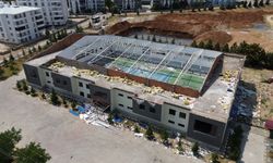 Afşin Spor Salonu Yıkılıyor