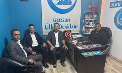 Afşin Ülkü Ocakları’ndan Göksun Ülkü Ocakları Başkanlığına Hayırlı Olsun Ziyareti