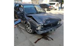 Afşin’de Freni Patlayan Transit Zincirleme Kazaya Neden Oldu