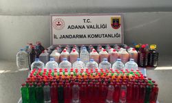 Adana'da 500 litre kaçak etil alkol ele geçirildi