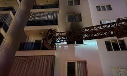 Alanya'da apartman dairesinde çıkan yangın hasara neden oldu