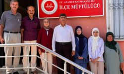 Anamur'da bilgi yarışmasında dereceye giren öğrenciler umreye uğurlandı