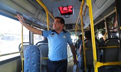 Antalya'da halk otobüslerinde klima denetimi yapıldı