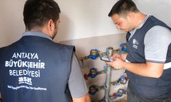 Antalya'da sayaç değişim süreci 5 ilçede başladı