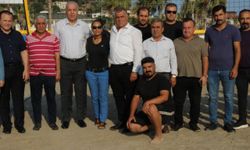 Bozyazı’da plaj voleybolu turnuvası başladı