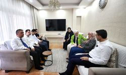 Cumhurbaşkanı Erdoğan'ın 'Terörsüz Türkiye' mektubu Mersin'de şehit annesine ulaştı