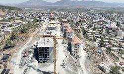 Hatay Hassa'da 622 afet konutunun yapımı devam ediyor