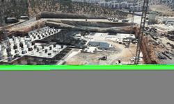 Hatay İskenderun'da 600 yataklı devlet hastanesinin inşası sürüyor