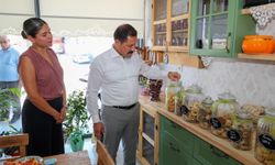Hatay Valisi Mustafa Masatlı'dan Üzümdalı Kadın Kooperatifine ziyaret