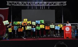 Hatay'da Kur'an kursu öğrencilerinden İsrail'in Gazze'ye saldırılarına tepki