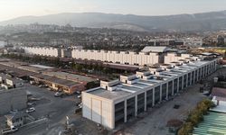 Kahramanmaraş'ta depremde yıkılan Gıda Toptancılar Sitesi'nin ilk etabı tamamlandı