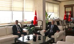 Mersin Barosu Başkanı Özdemir'den Cumhuriyet Başsavcısı Ahmet Çelikkol'a ziyaret