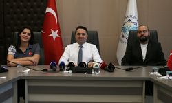 Milli sporcu Türkmen'den ALKÜ Rektörü Türkdoğan'a ziyaret