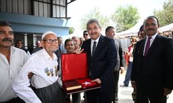 Osmaniye Valisi Erdinç Yılmaz Kadirli ilçesinde gazilerle bir araya geldi