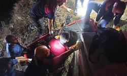 Osmaniye'de köprüden dereye düşen elektrikli bisikletteki 1 kişi öldü, 1 kişi yaralandı