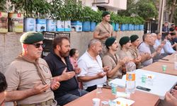 Pozantı'da şehit özel harekat polisi Erhan Konuk için mevlit okutuldu