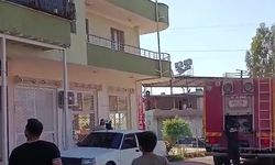 Hatay’da 4 katlı binada yangın