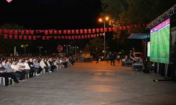 Isparta Belediyesi, Fenerbahçe maçı için dev ekran kurdu