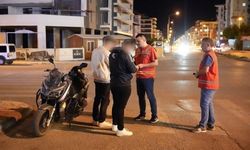 Isparta’da gece denetiminde 11 araca ceza kesildi
