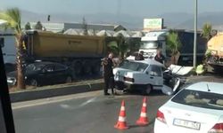 Otomobil Tankere Çarptı Sürücü Ağır Yaralandı