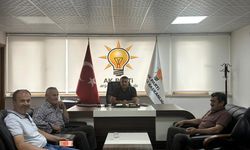 AK Parti Afşin İlçe Başkanlığı’nda Ziyaretler Devam Ediyor