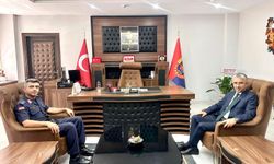 Başkan Gürbüz'den Elbistan İlçe Jandarma Komutanı Yıldız’a Ziyaret