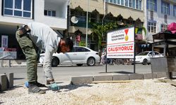 Büyükşehir Göksun’da Yürüyüş Yollarını Yenileniyor
