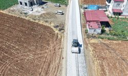Büyükşehir’den Ekinözü Kırsalına Yol Yatırımı