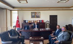 Diyanet Vakfı Müfettişlerinden Kaymakam Sarıdoğan’a Ziyaret