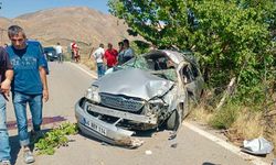 Ehliyetsiz Sürücü Ağaca Çarptı: 1 Ağır 3 Yaralı