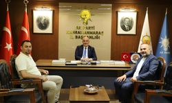 Harun Şahin ve Sait Şahin’den AK Parti Kahramanmaraş İl Başkanlığına Ziyaret